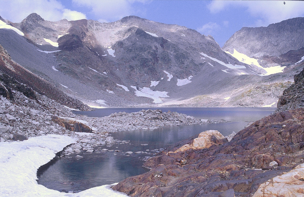 1998-08-638_.jpg - Literole, Remuñe - lac de Literole  (sous Perdiguère)